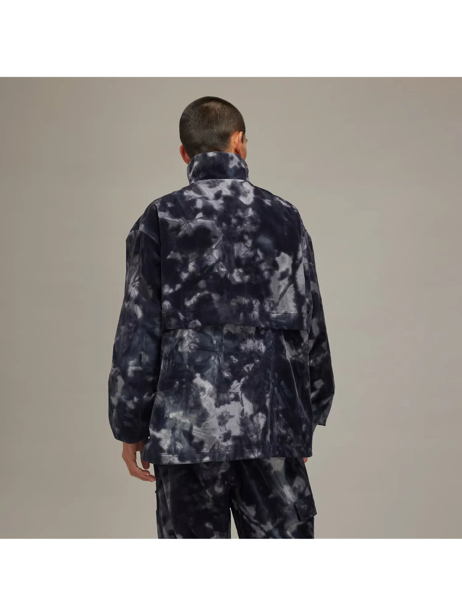 Анорак Adidas Y-3 3-Stripes Nylon Shell 1/2 Zip — изображение 5 из 9, черный/мульти