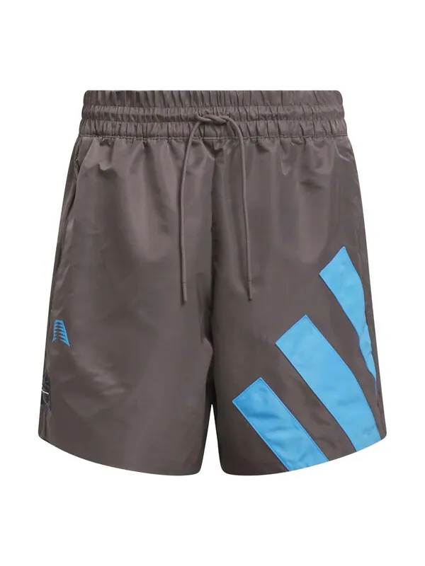 Шорты ae foundation basketball shorts asia sizing 'brown' Adidas — изображение 1 из 1, темно-серый
