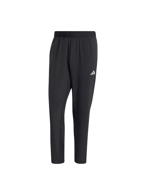 Штаны для тренировок в спортзале, тканые штаны Adidas — изображение 1 из 1, черный