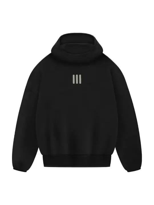 Толстовка x fear of god athletics heavy flice asia sizing Adidas — изображение 1 из 2, черный