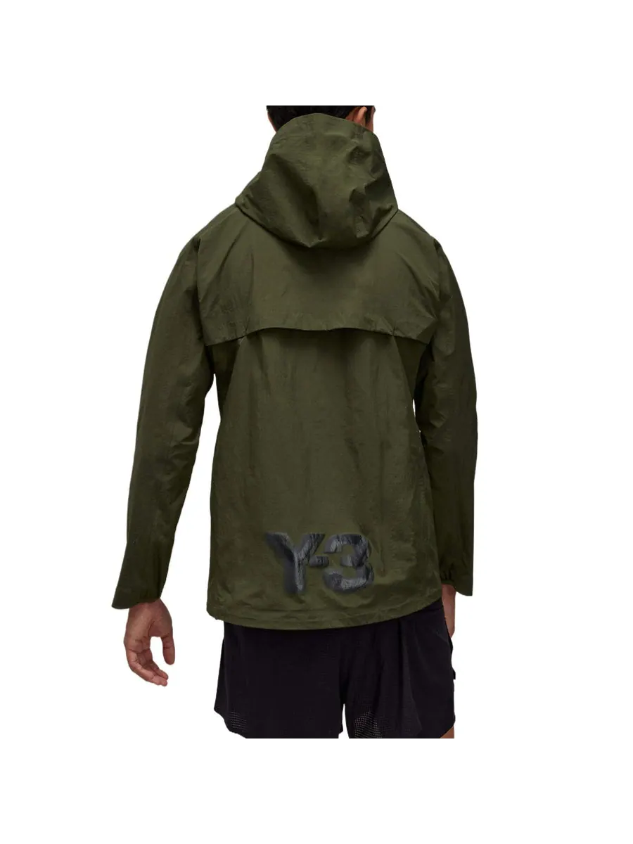 Куртка adidas x Y-3 Running — изображение 4 из 6, оливковый зеленый
