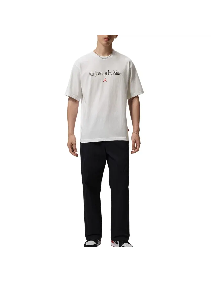 Мужская футболка хлопковая Jordan Brooklyn T-Shirt — изображение 3 из 3, белый
