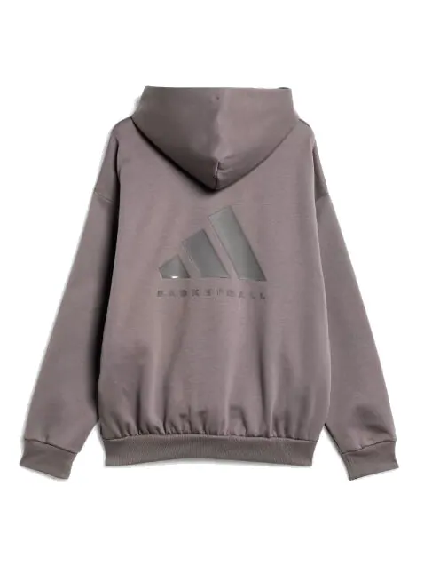 Толстовка баскетбольные Толстовка азиатские размеры Adidas — изображение 2 из 2, коричневый