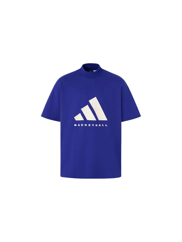 Футболка баскетбольные Футболка азиатские размеры Adidas — изображение 2 из 4, синий