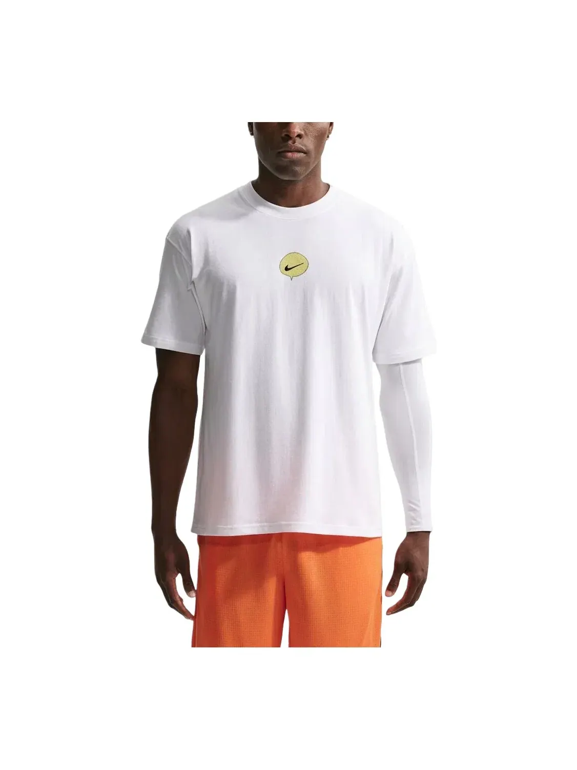 Мужская футболка с принтом Nike T-Shirts — изображение 1 из 2, белый