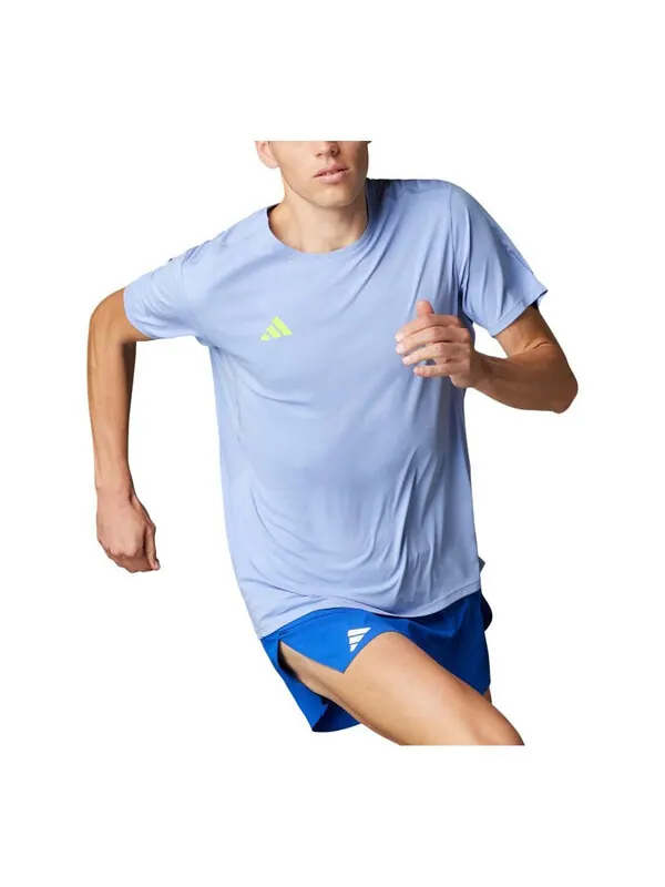 Футболка adizero essentials беговая футболка Adidas — изображение 1 из 2, синий