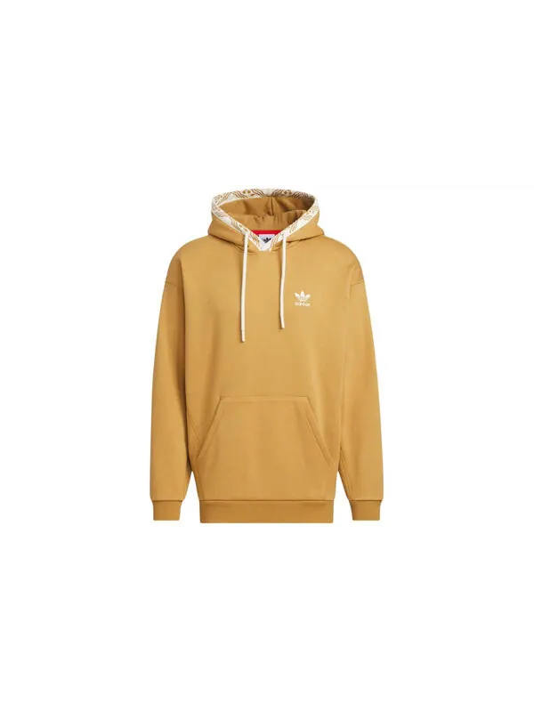Толстовка original new ft gfx hoodies cny asia sizing 'tan' Adidas — изображение 2 из 4, бежевый