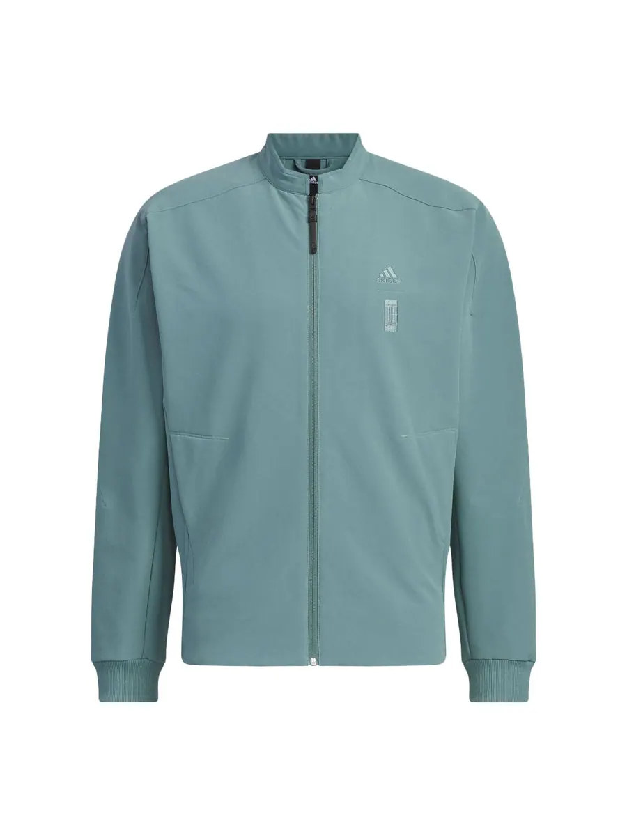 Куртка adidas Wuji Must-Have Woven Jacket Asia Sizing 'Teal' — изображение 1 из 5, бирюзовый