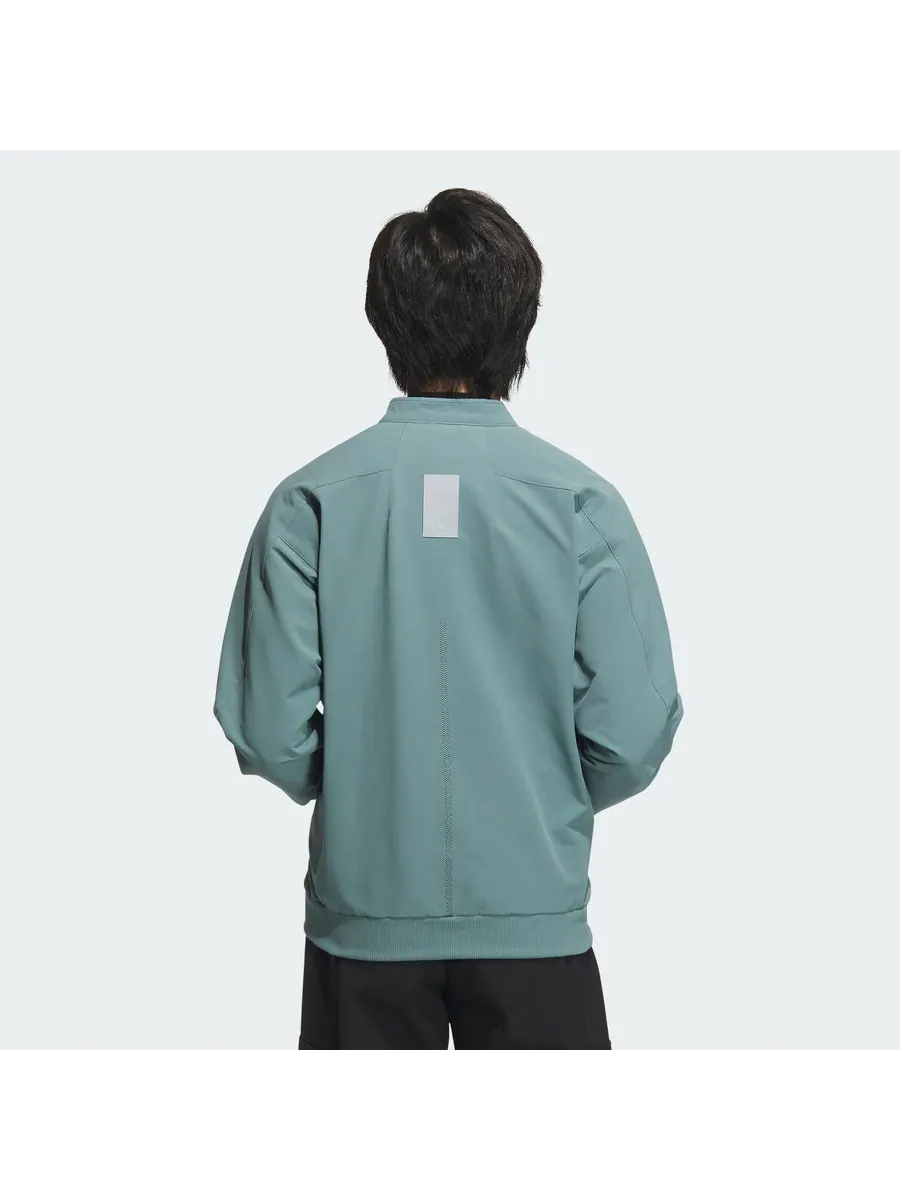 Куртка adidas Wuji Must-Have Woven Jacket Asia Sizing 'Teal' — изображение 4 из 5, бирюзовый