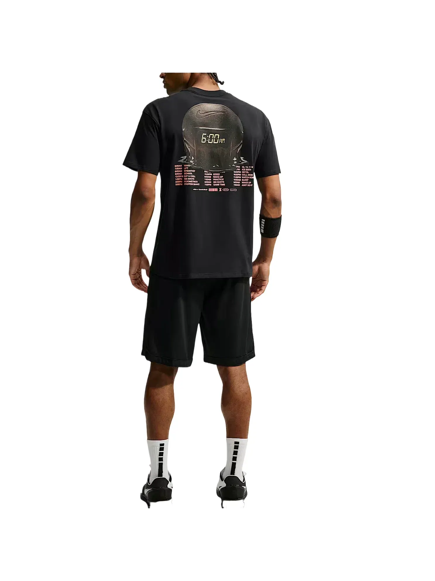 Мужская футболка Nike T-Shirt модель Black — изображение 2 из 3, черный