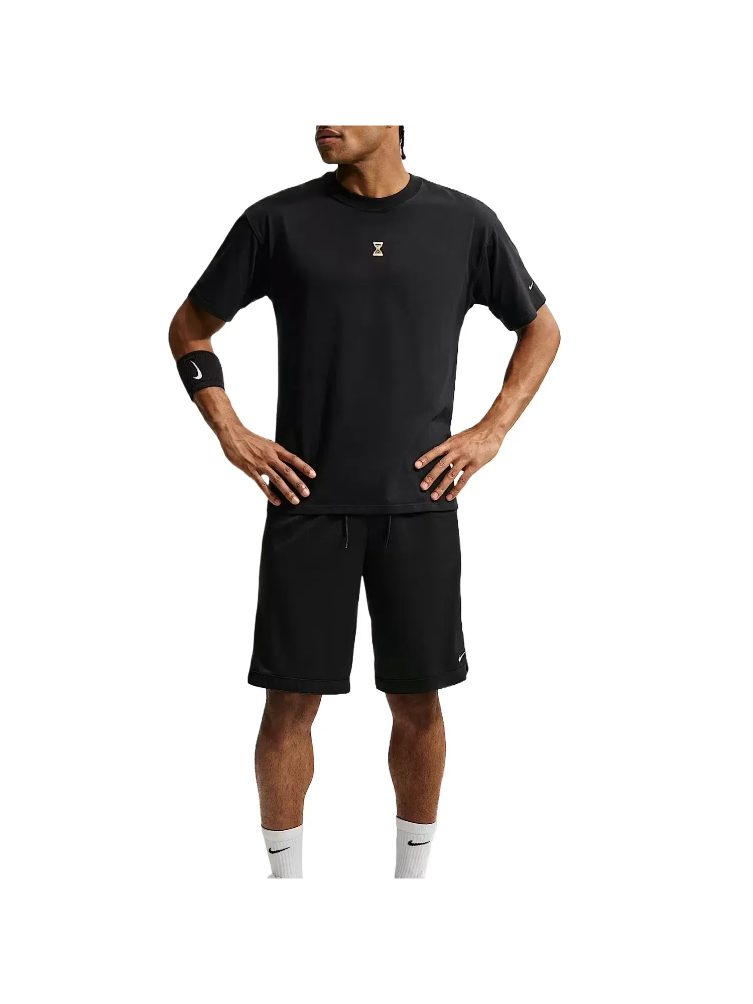 Мужская футболка Nike T-Shirt модель Black — изображение 3 из 3, черный
