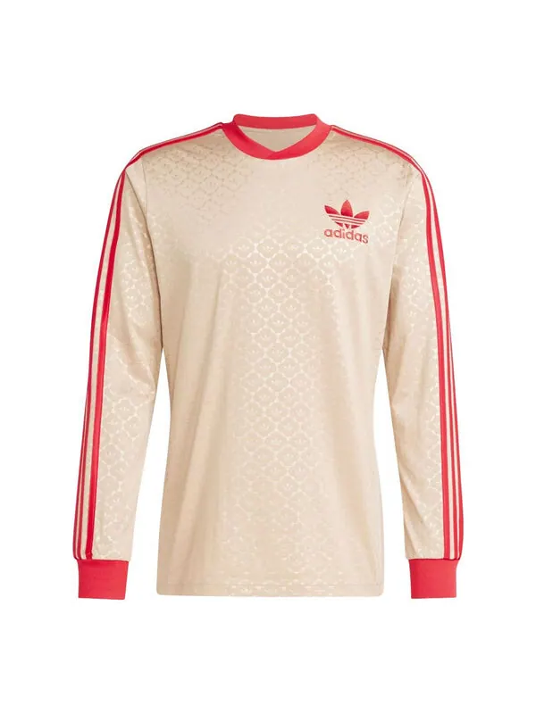 Спортивная футболка x david beckham originals jersey 'magic beige' Adidas — изображение 1 из 2, бежевый
