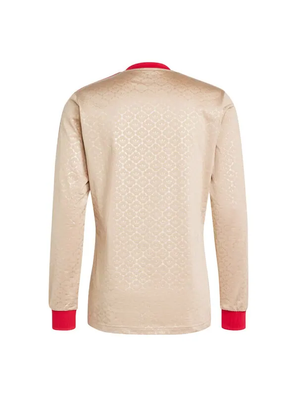 Спортивная футболка x david beckham originals jersey 'magic beige' Adidas — изображение 2 из 2, бежевый