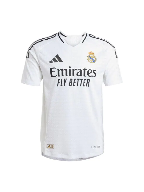 Футболка real madrid 24 25 home подлинные футбольные майки азиатские размеры Adidas — изображение 1 из 2, белый