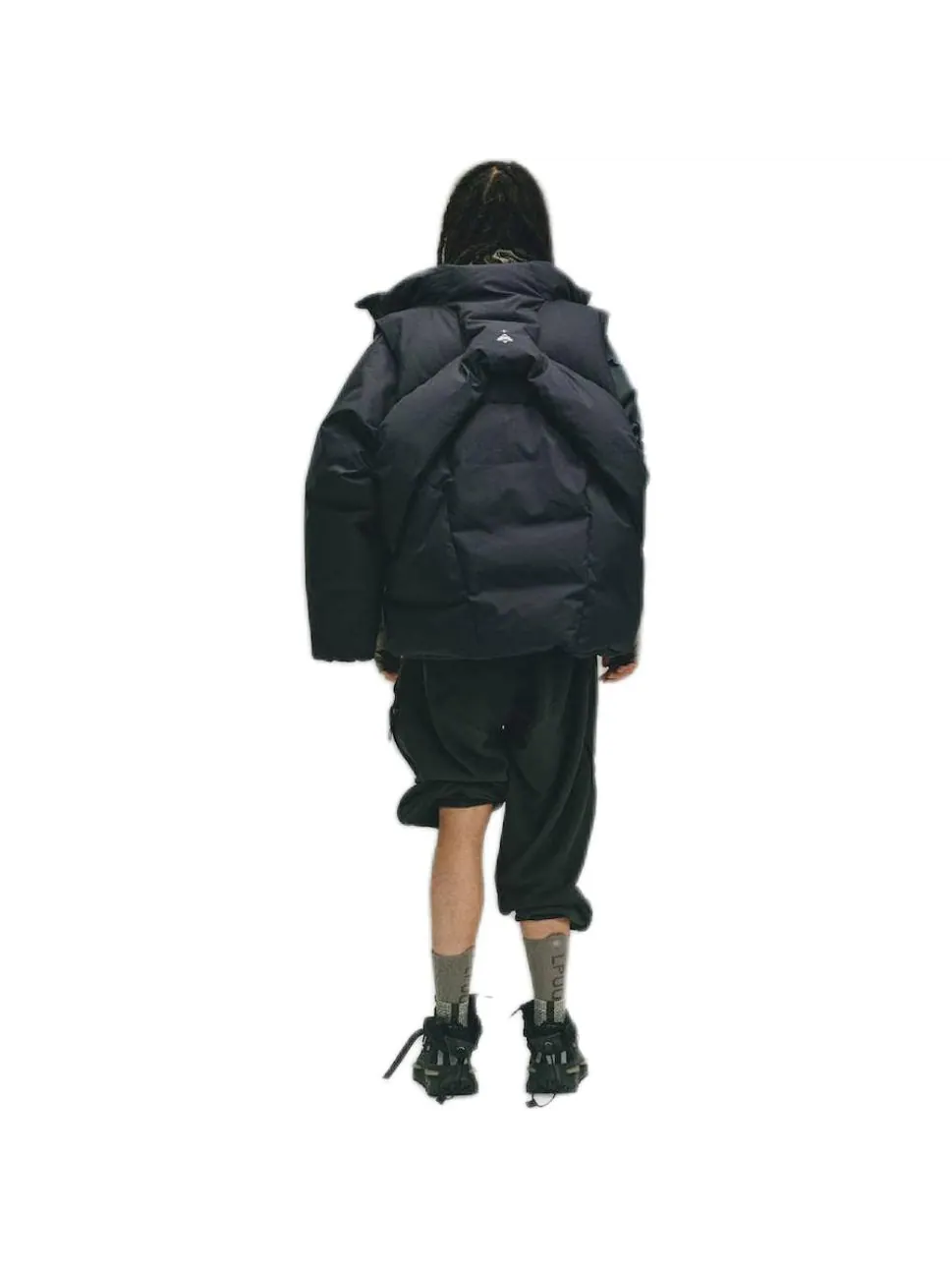 Пуховик Adidas Originals x Hamcus — изображение 8 из 8, черный