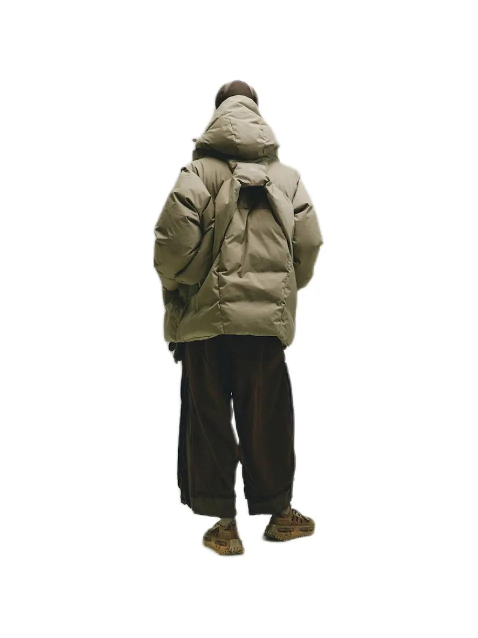 Пуховик Adidas Originals x Hamcus — изображение 7 из 10, хаки