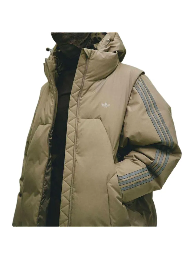 Пуховик Adidas Originals x Hamcus — изображение 8 из 10, хаки