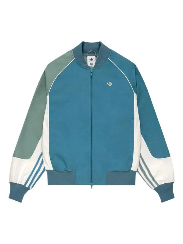 Куртка x clot спортивная куртка азиатские размеры Adidas — изображение 1 из 4, синий
