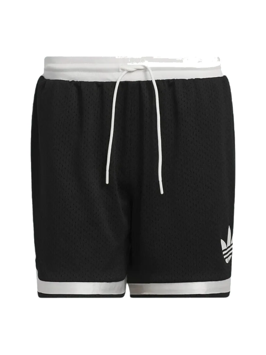 Спортивные шорты adidas Originals Classic Mesh Comfort Shorts 'Black White' — изображение 1 из 2, черный