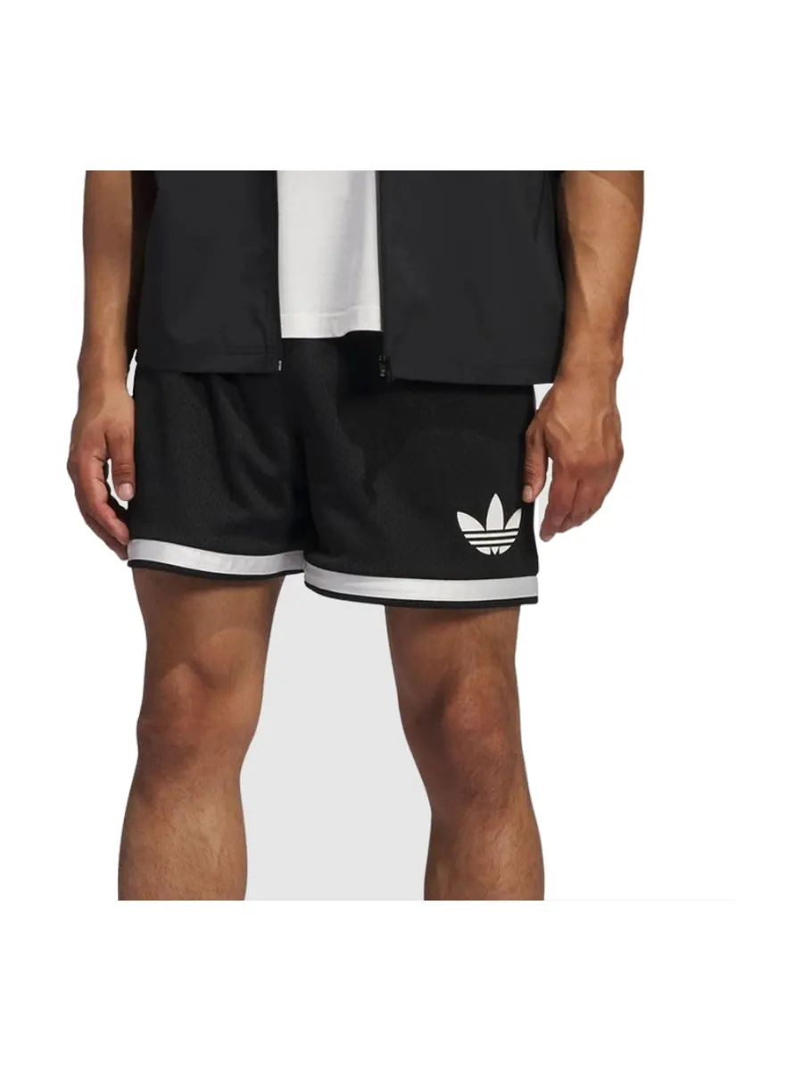 Спортивные шорты adidas Originals Classic Mesh Comfort Shorts 'Black White' — изображение 2 из 2, черный