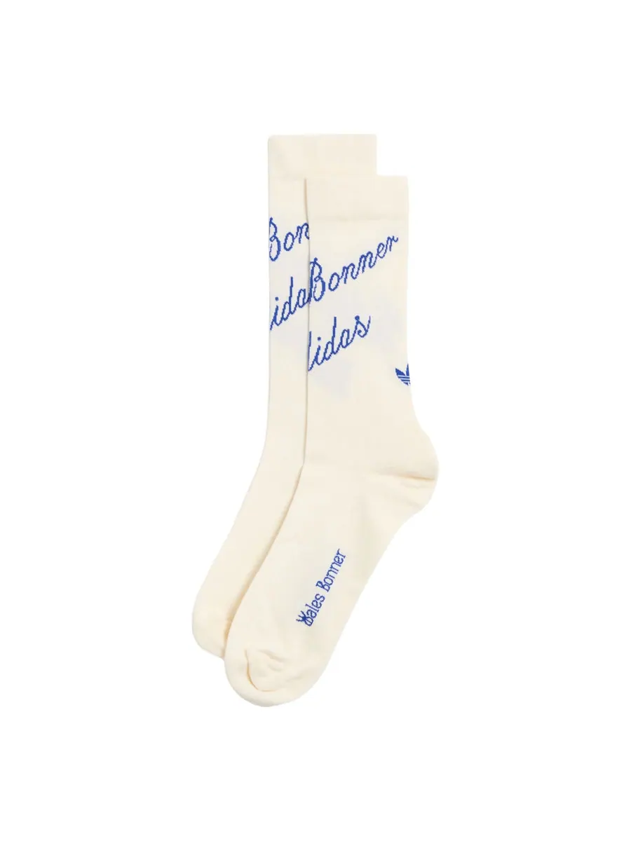 Носки adidas x Wales Bonner Short Socks 'White' — изображение 1 из 1, белый