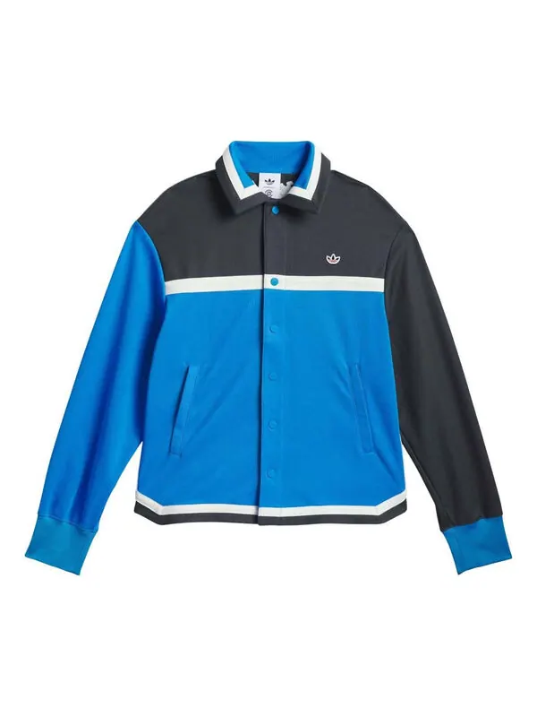 Куртка x clot warmup jacket 'bright blue' Adidas — изображение 1 из 2, яркий синий