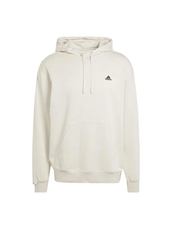 Толстовка с капюшоном с логотипом Adidas — изображение 1 из 3, бежевый