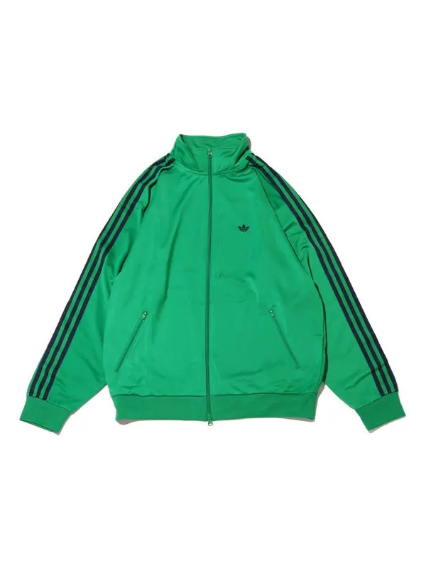 Куртка beckenbauer track jacket asia sizing Adidas — изображение 1 из 2, зеленый/черный