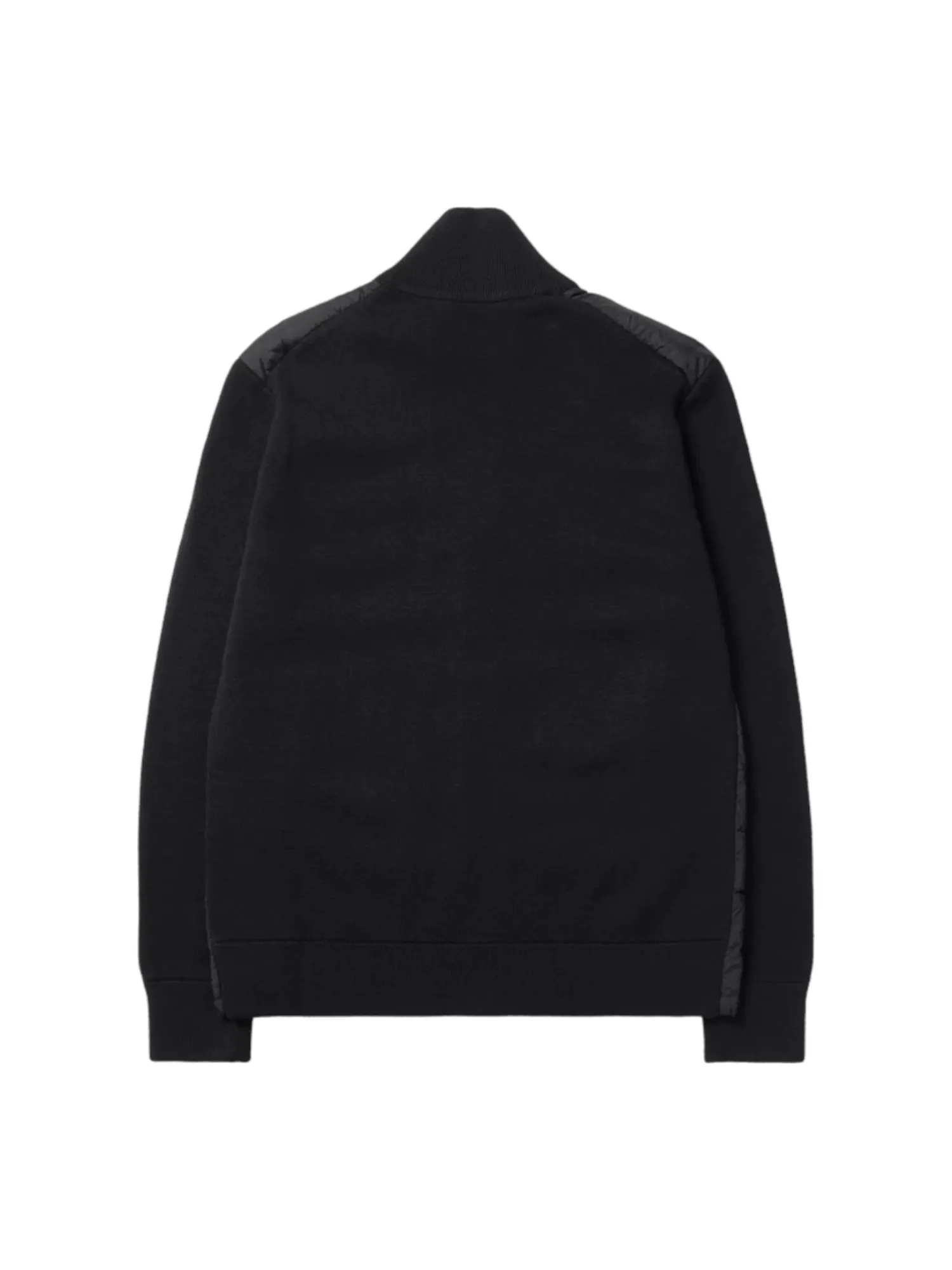 Куртка Moncler Padded Wool Cardigan Jacket 24FW 'Black' — изображение 2 из 4, черный