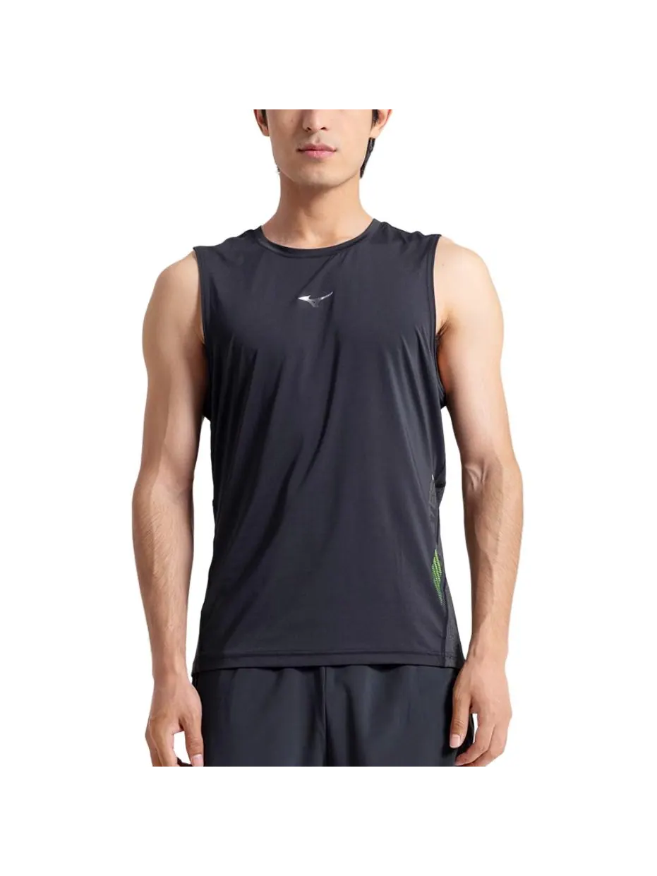 Жилет Mizuno Breathable Vest 'Black' — изображение 3 из 5, черный
