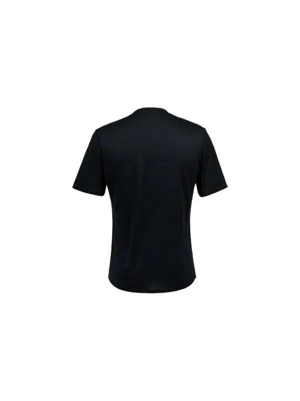 Футболка performance logo t-shirt 'black' Mizuno — изображение 3 из 3, черный