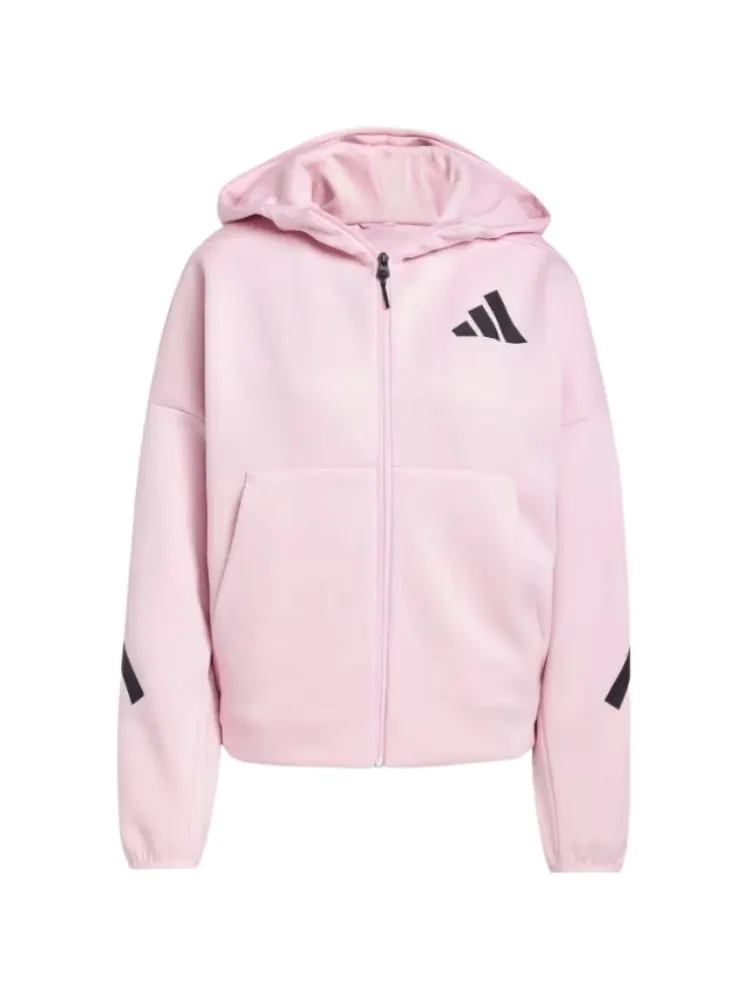 Толстовка Adidas Z.N.E. Full-Zip — изображение 1 из 6, розовый