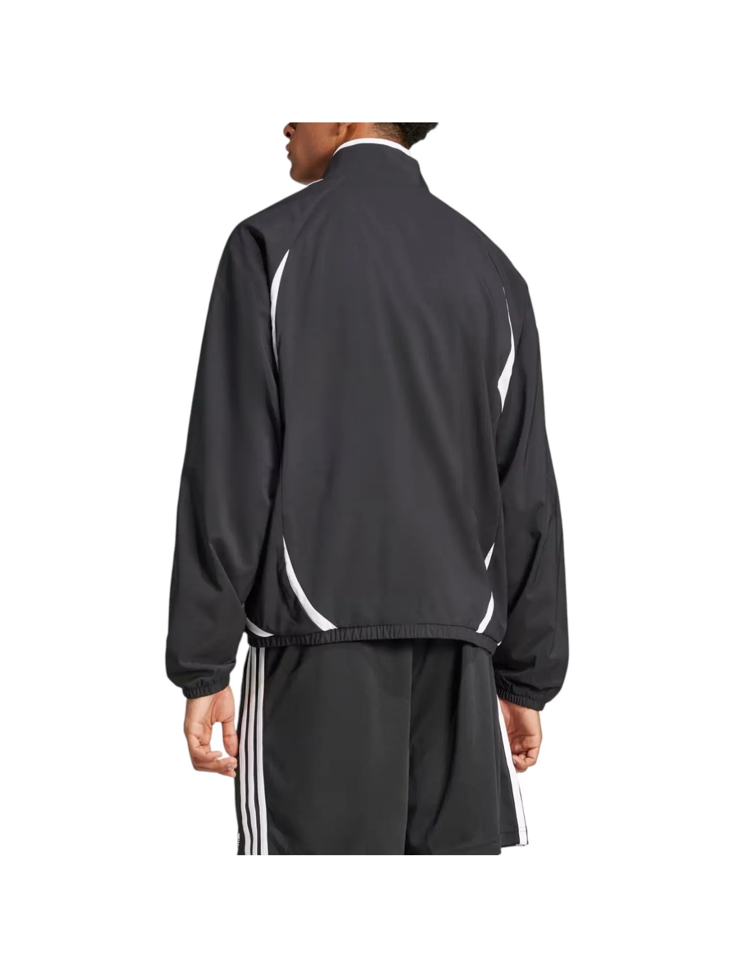 Спортивная футболка Adidas Adicolor Teamgeist 'Black White' — изображение 3 из 3, черный/белый