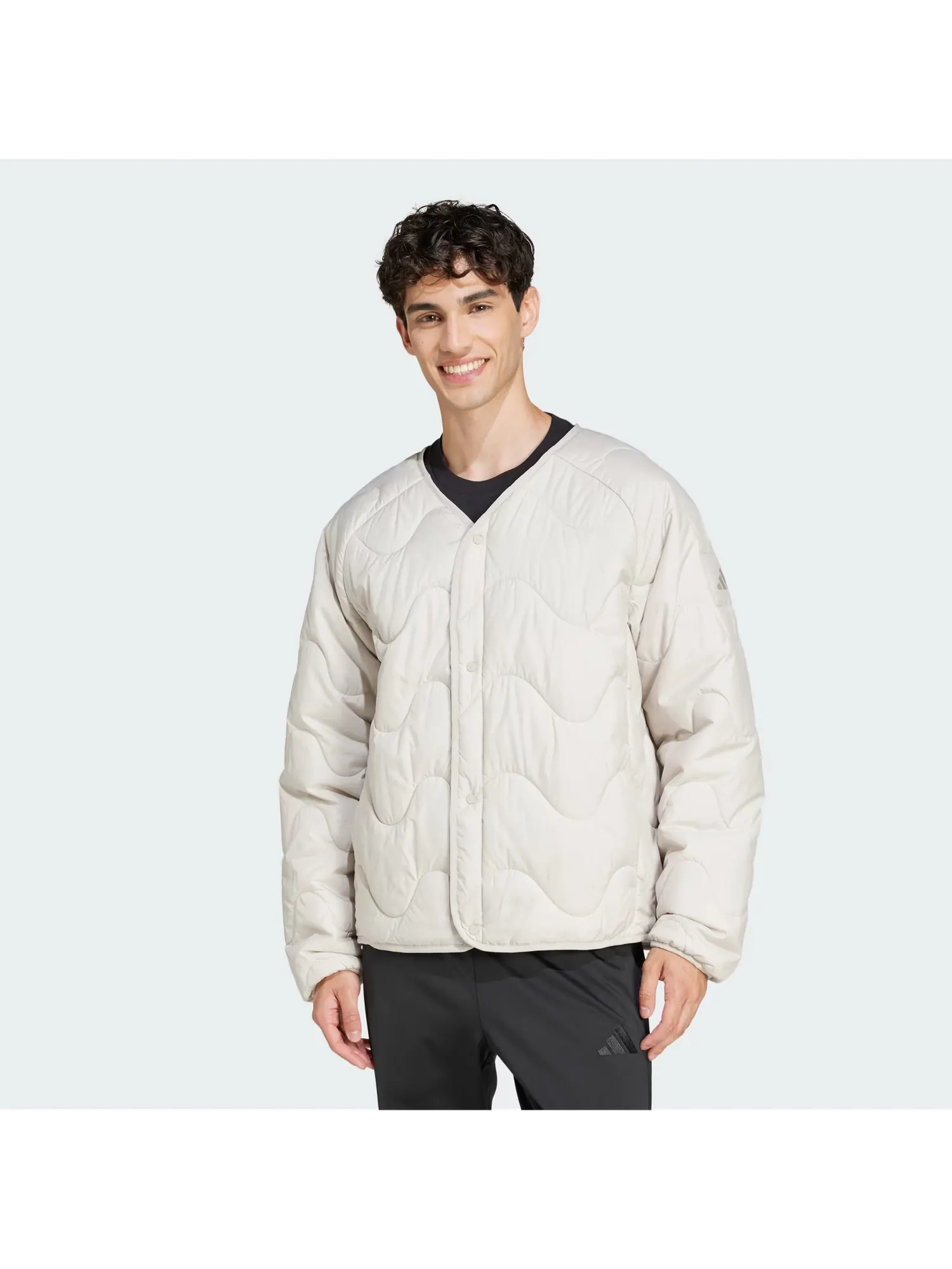 Куртка Adidas Nuganic Winter Insulation — изображение 2 из 6, белый