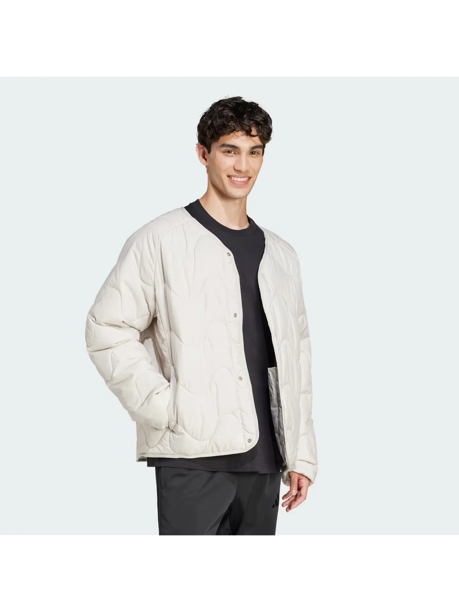 Куртка Adidas Nuganic Winter Insulation — изображение 4 из 6, белый