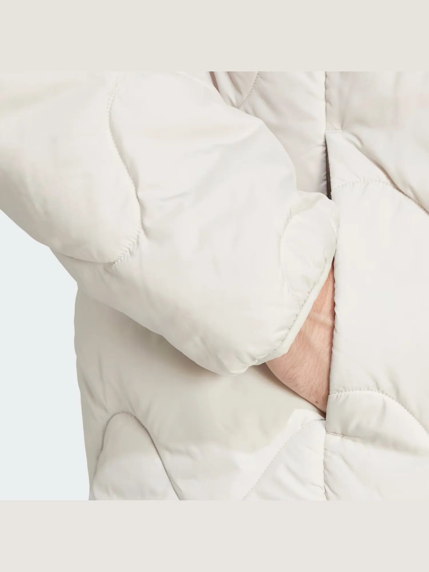 Куртка Adidas Nuganic Winter Insulation — изображение 6 из 6, белый