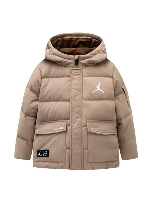 Куртка jumpman пуховик Air Jordan — изображение 1 из 2, бежевый/белый