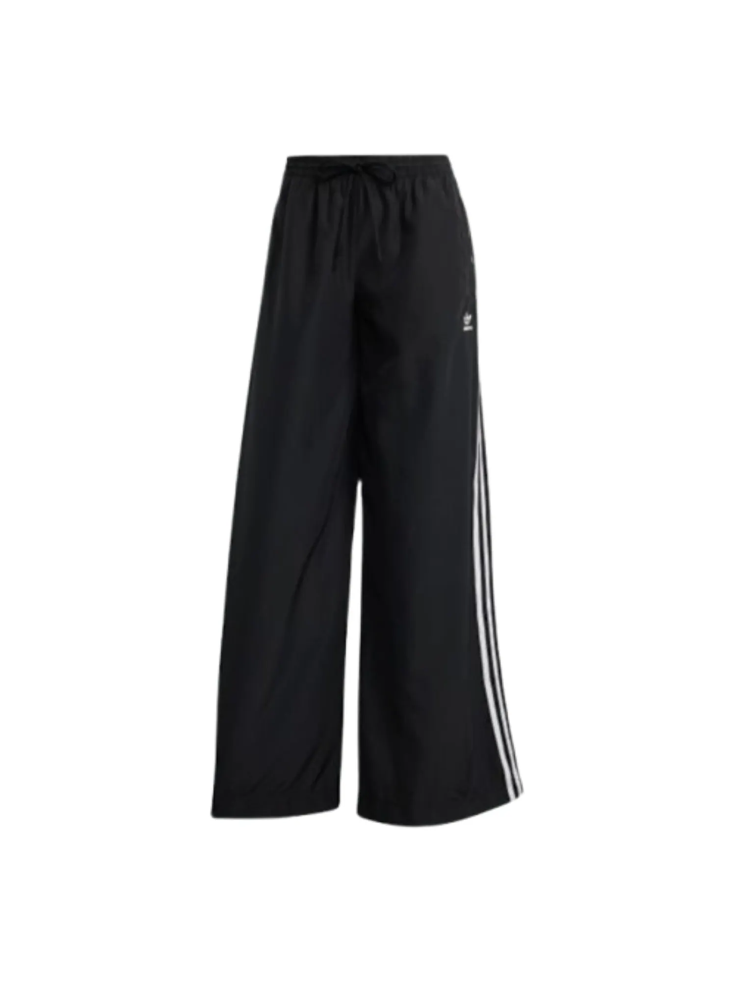 (WMNS) Спортивные брюки Adidas adicolor Firebird Oversized 'Black White' — изображение 1 из 3, черный/белый