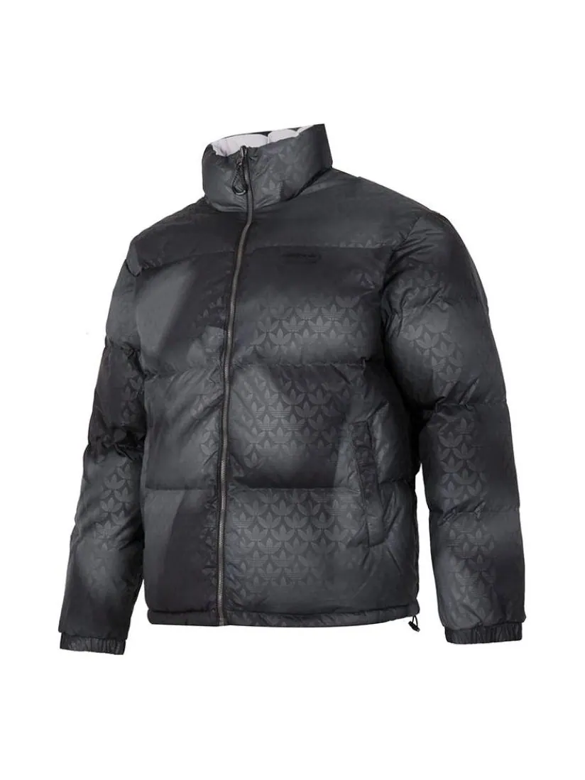 Куртка adidas Rev Down Jacket Asia Sizing 'Black Gresix' — изображение 1 из 6, черный