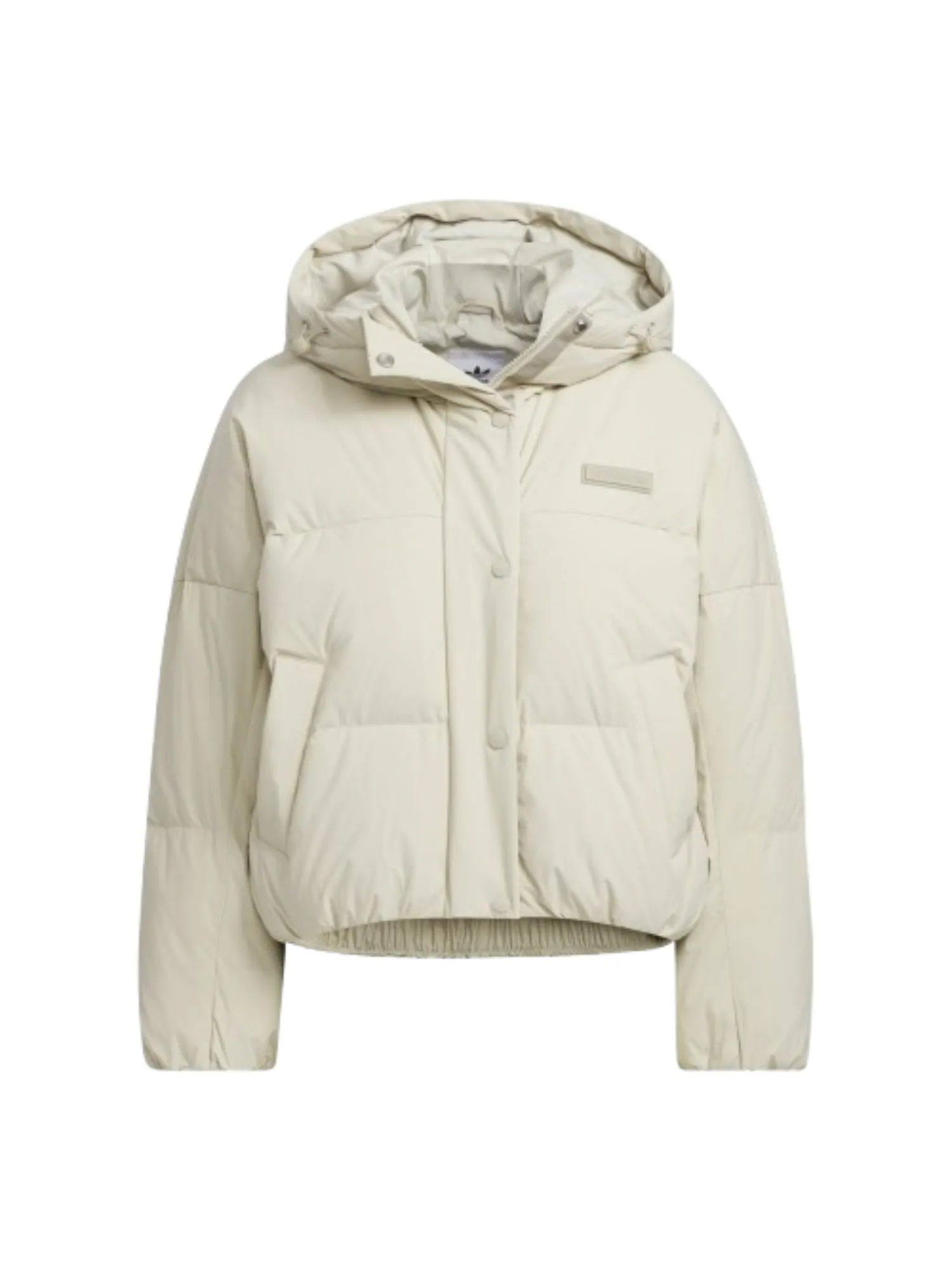 (WMNS) Пуховая куртка Adidas Puffer Crop Down Jacket 'White' — изображение 1 из 3, белый