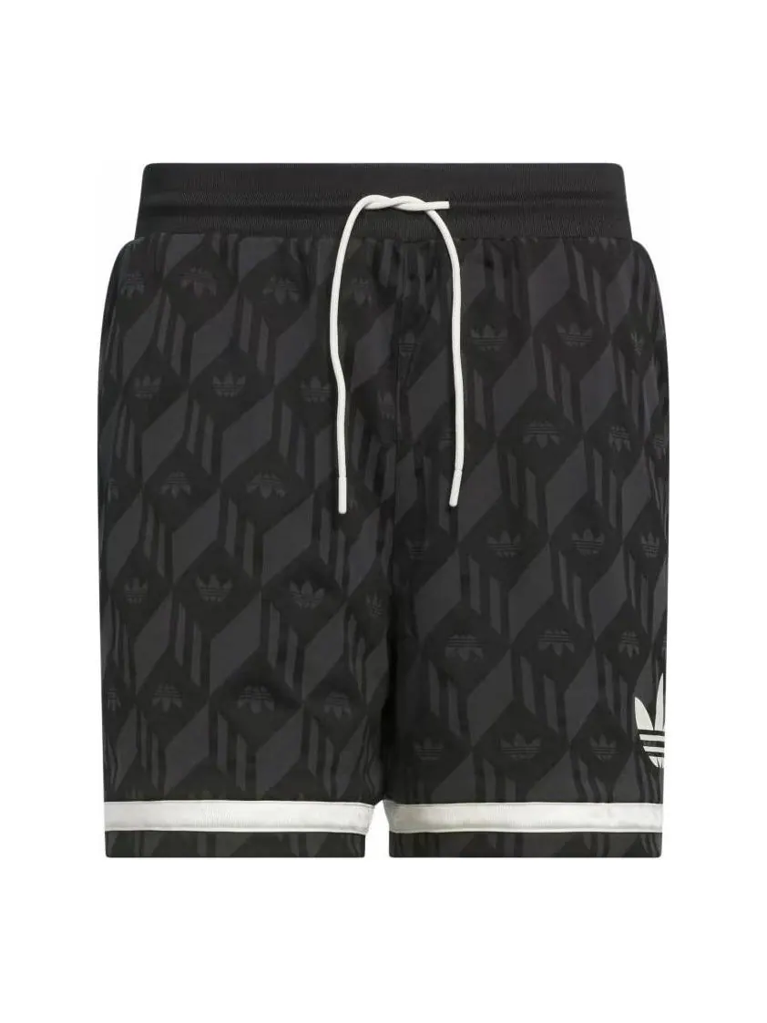 Спортивные шорты adidas Jacquared Short 'Black' — изображение 1 из 1, черный