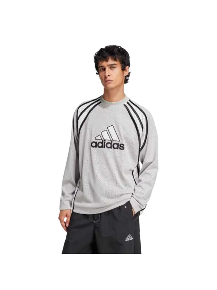 Топ adidas Warm-Up Top 'Grey' — изображение 2 из 4, серый