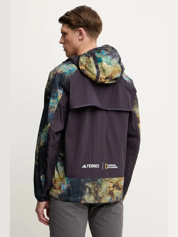 Куртка Adidas National Geographic WIND. RDY — изображение 3 из 7, черный