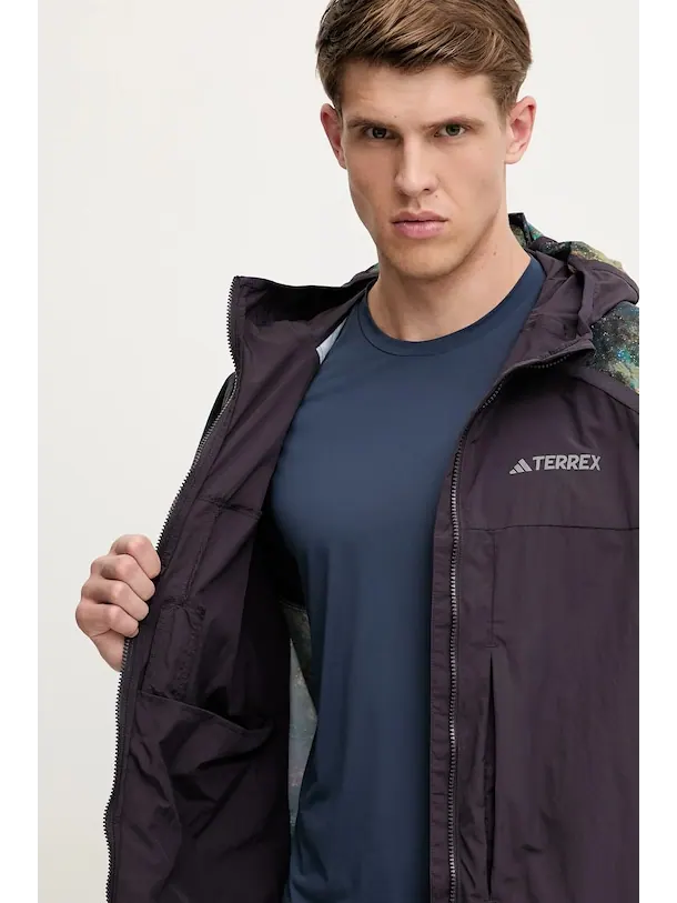 Куртка Adidas National Geographic WIND. RDY — изображение 7 из 7, черный