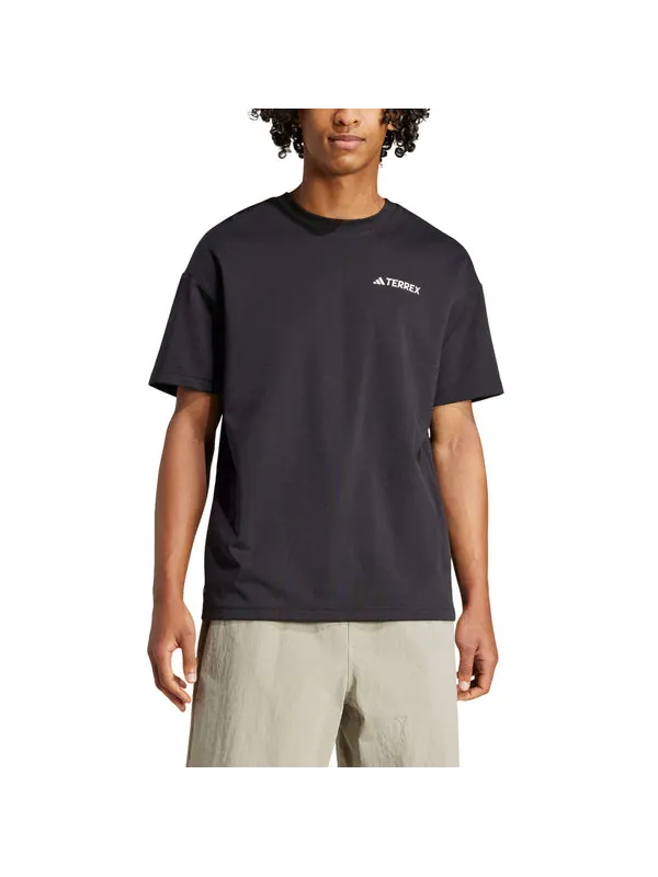 Футболка x national geographic aeroready graphic t-shirt asia sizing Adidas — изображение 2 из 3, черный