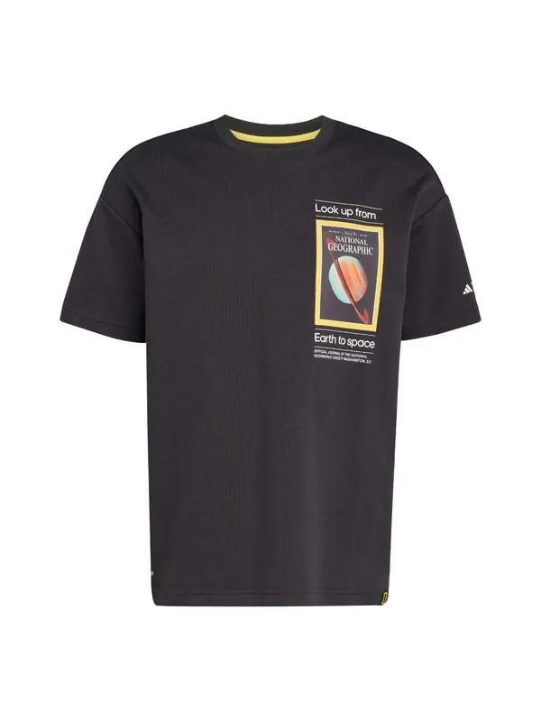Футболка x national geographic aeroready graphic t-shirt asia sizing Adidas — изображение 1 из 1, черный
