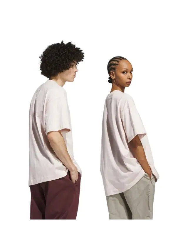 Футболка adidas Basketball T-Shirt 'Pink' — изображение 3 из 3, розовый