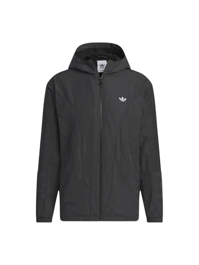 Куртка adidas Alanta Windbreaker Asia Sizing 'Black' — изображение 1 из 3, черный