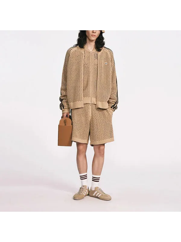 Шорты x clot fw24 крючком шорты азиатские размеры Adidas — изображение 3 из 3, бежевый