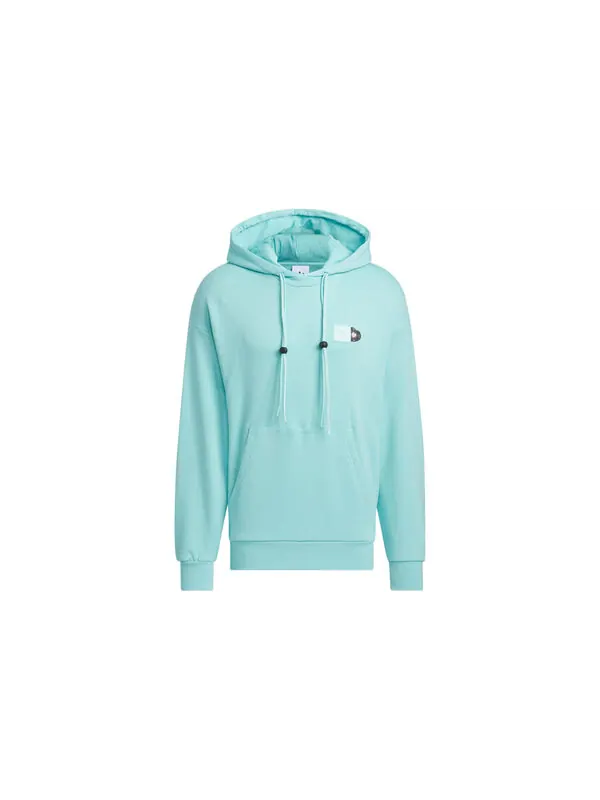 Толстовка оригиналы v day hoodie asia sizing Adidas — изображение 2 из 4, синий/белый